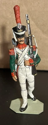 Estatuilla de soldado de plomo estaño granadero regimiento extranjero francés napoleónico Foto 1 de 3