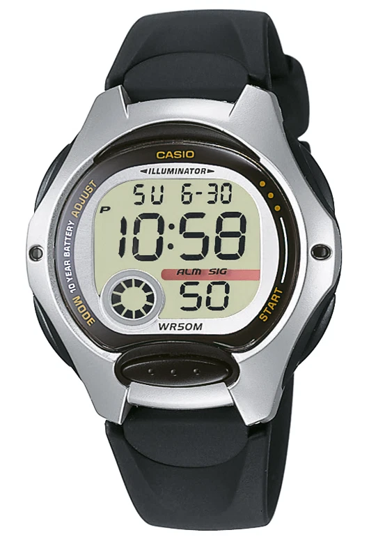 Casio Womens LW200-1AV Illuminator 10-Year Battery Digital Watch