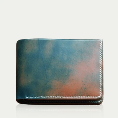 Horween Patina Shell Cordovan Wallet - Image 1 of 4