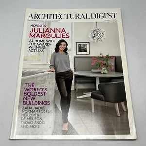 Architectural Digest Magazine Issue February 2014 Julianna Margulies - Imagen 1 de 12