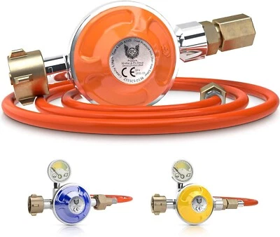 MAXXUS BBQ Chief Gasregler 50mbar Gasschlauch 100 cm Propan ohne Manometer