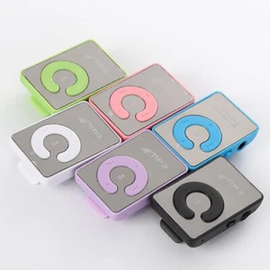 LETTORE PLAYER MEMORIA SD MUSICALE MP3 CLIP USB MINI NERO ROSA VERDE jn - Foto 1 di 8