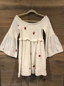 NWOT FREE People Counting Daisies Embroidered Dress Size S - Picture 1 of 4
