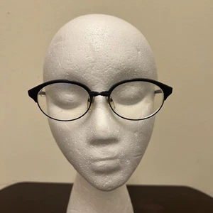 BADA BL 899-0011M Black Brown Tortoise Eyeglasses Frames 51-18-148 Made in Japan - Picture 1 of 12