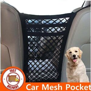 Space Saving Car Seat Storage Net 3 Layer Mesh Pocket Net Bag Nylon Holder