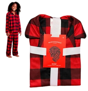 Kids Pajama Sleepwear Set SIZE 4 Pj Pants & Top Plaid NWT - Picture 1 of 6