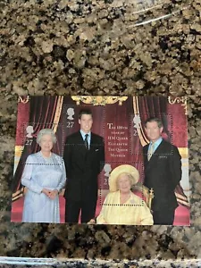 The 100th Year of HM Queen Elizabeth The Queen Mother Stamps - Picture 1 of 2
