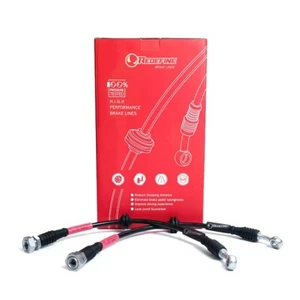 REDEFINE rear stainless steel braid brake lines hoses for VOLVO V60 - Picture 1 of 5