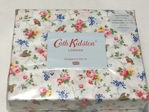 Cath Kidston London Queen Sheet Set - Bird Floral - Picture 1 of 3