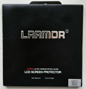 LARMOR Verre Auto-Adhésif Protecteur d'écran LCD pour Nikon D810 - Photo 1 sur 4