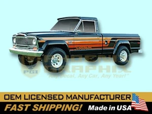1979 1980 Jeep Honcho J10 Townside Truck Decals Graphics & Stripes Kit - Picture 1 of 1