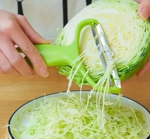 1pc Cabbage Shredder Slicer & Peeler, Lettuce Cutter With Wide Mouth - NEW - Picture 1 of 4