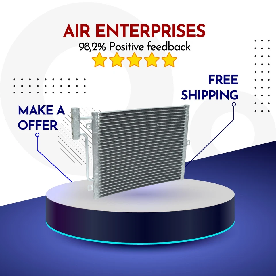 Condenser AC  Fits Porsche 911 99-04; Boxster 1997-2004; Carrera GT 04-05 - Image 1 of 1