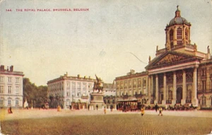 Postal BÉLGICA: Palacio Real, Bruselas, DB 1910, sin publicar - Imagen 1 de 2