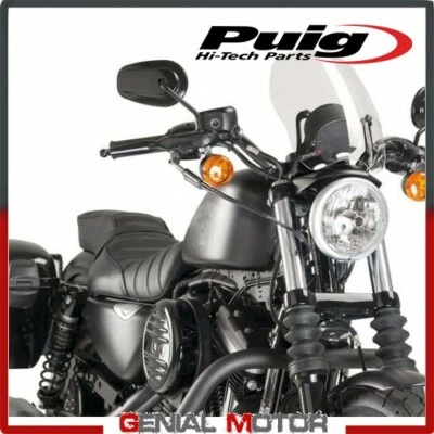 CUPOLINO PUIG TRASPARENTE 9283W HARLEY DAVIDSON SPORTSTER 883 R ROADST 2002 2017 - Immagine 1 di 2