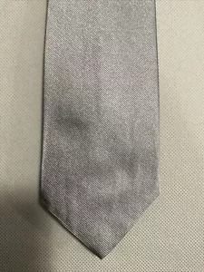 BROOKS BROTHER Silk Solid Gray Tie BRAND NEW - Picture 1 of 3