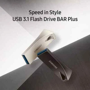Samsung Bar Plus USB 3.2 Flash Drive 64 128 256 512GB Pendrive Memory Stick - Picture 1 of 8