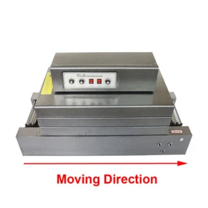 220V Heat Shrink Packing Machine Shrink Tunnel 11.8" x 5.9" Inlet Shrink Wrapper - Picture 1 of 17