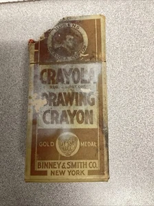 Antike Buntstiftdose Binney & Smith Ruben’s Crayola Buntstift, 40er Jahre, Geschichte, - Bild 1 von 12