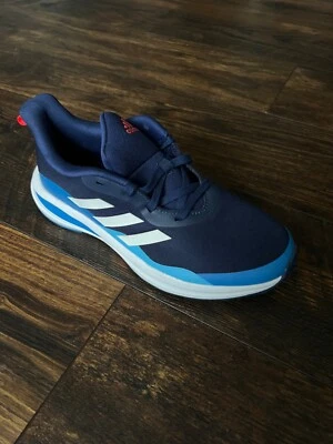 AMPUTEE NEW Adidas Youth Boy's FortaRun Running Blue GV7821 Sz 5 RIGHT SHOE ONLY - Image 1 of 3