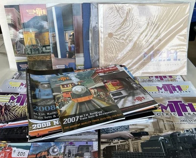 MTH Electric Trains CATALOG LOT OF 15 Plus Tinplate & Rail King and More ‘99-‘12 - Image 1 of 4