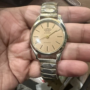 Orologio Vintage Windsor 34mm Tono Oro Uomo Watch 1 Jewel Vedi Descrizione - Foto 1 di 6
