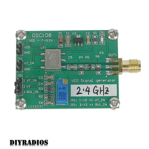 2.4G 2300-2485MHz RF VCO Signal Source Microwave Voltage Controlled Oscillator - Picture 1 of 6