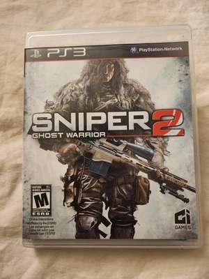 Sniper Ghost Warrior 2 (PlayStation 3 PS3, 2013) CIB probado  Foto 1 de 4