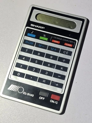 Sharp el-8140 Calculatrice HS. For parts Pour Pièce Détaché - Photo 1/2