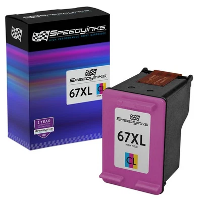 Speedy Replacement for HP 67XL 3YM58AN Color High Yield Ink Cartridge - Image 1 of 4