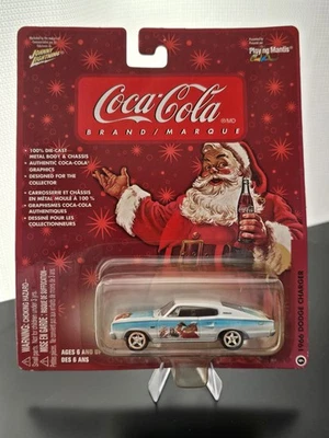 Johnny Lightning Coca-Cola Santa Series 1966 Dodge Charger 1:64 - Image 1 of 3