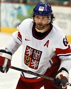 Jaromir Jagr Warmup Skate Czech Republic 8x10 International Hockey Photo - Bild 1 von 1