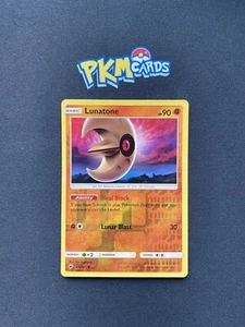 Pokémon TCG Lunatone Burning Shadows 68/147 Reverse Holo LP. - Picture 1 of 3