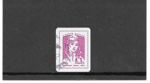 FRANCE 2015.MARIANNE DE CIAPPA. LETTRE SUIVIE TIMBRE AUT CACHET ROND COTE 12€00 - Imagen 1 de 1