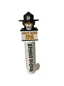 Voodoo Ranger Bier Zapfhahn Griff Knopf Bar Top Draft Neu Belgien Brauen IPA Weiß - Bild 1 von 6