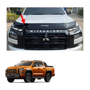 Bonnet Hood Bug Guard Protect Shield For Mitsubishi L200 Triton 2024 - 2025 - Picture 1 of 5