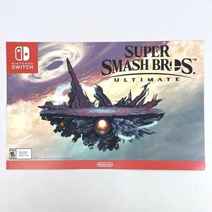 Nintendo Switch Super Smash Bros. Ultimatives doppelseitiges Promo Poster 11x17 - Bild 1 von 9