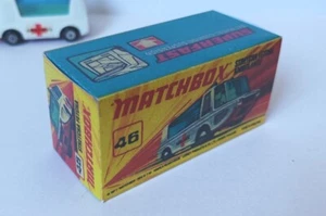 Matchbox Superfast 1:66 #46e Strechta Fechta Repro Box/Schachtel Typ-J - Bild 1 von 4