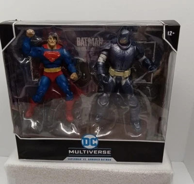 McFarlane DC Multiverse Armored BATMAN vs SUPERMAN 2 pack DARK KNIGHT RETURNS — 第 1/4 张图片