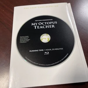 MY OCTOPUS TEACHER 2020 Netflix Full Length Documentary FYC Blu-ray Craig Foster - Picture 1 of 4