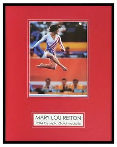 Mary Lou Retton 1984 Olympics 16x20 Framed Photo Display  - Picture 1 of 1