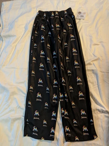 Miami Marlins Youth Medium  10/12 Lounging Pants NWT Cover