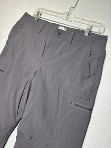 LL Bean Cresta Hiking Pants Men 33x32 Outdoors Climbing Nylon Pockets 280941 - Picture 1 of 7