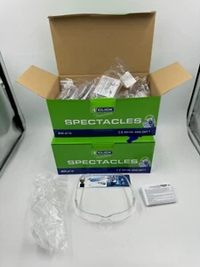 Gafas de seguridad especificaciones PPE transparentes CTAS Ancona livianas LAB 20 pares - Imagen 1 de 8