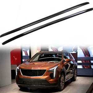 2PCS Black roof rack rail cover suitable for Cadillac XT4 2019 - 2022 - Bild 1 von 8