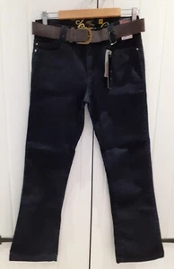 SCHWARZE DAMENJEANS FALMERS BOOTCUT GRÖSSE UK 10 – BEIN 31 ZOLL NEU MIT ETIKETT - Bild 1 von 6