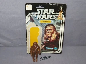 Star Wars 1977 "CHEWBACCA" Bonita Forma 100% Completo con 12 Tarjetas Traseras De Colección - Imagen 1 de 6