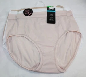 New set/3 BALI One Smooth U ULTRA LIGHT BRIEF panties breathable PINK BEIGE WHIT - Picture 1 of 4