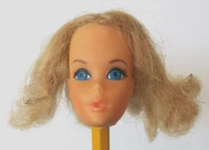 Vintage Barbie 1966 Taiwan Blonde Hair, Blue Eyes - HEAD ONLY - Picture 1 of 6