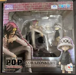 Portrait.Of.Pirates Corazon and Law Figur LIMITED EDITION One Piece Megahouse - Bild 1 von 8